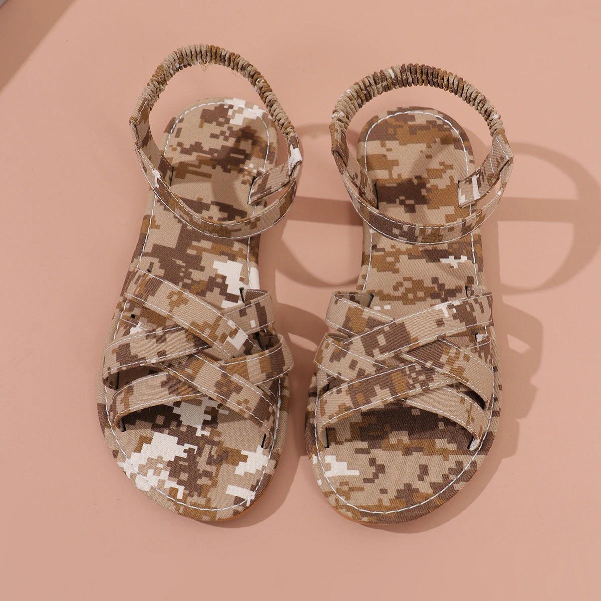 Bunte Damen-Sandalen Flach | 10 Farben Sommer
