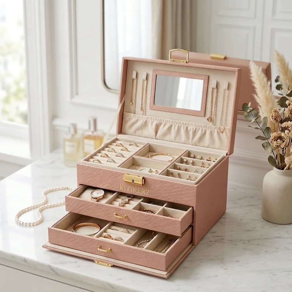Coffret à bijoux et set beauté KitiKerz