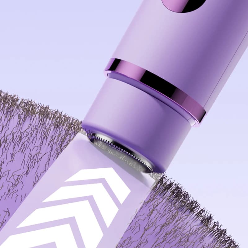 Fini peau lisse veloutée sans points noirs avec la grille rotative — KitiKerz