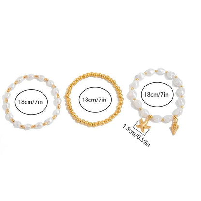 3 Stück/Set Kawaii-Armbänder für Damen