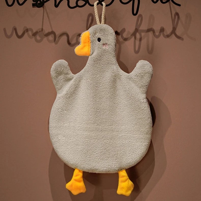 Cartoon Goose Handtuch