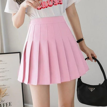 Damen Minirock mit hoher Taille