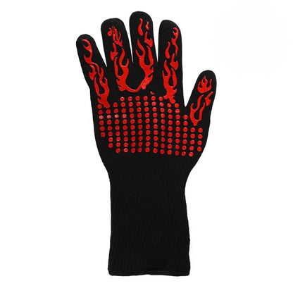 Gants anti-chaleur pour barbecue en silicone