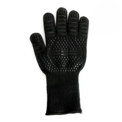 Gants anti-chaleur pour barbecue en silicone