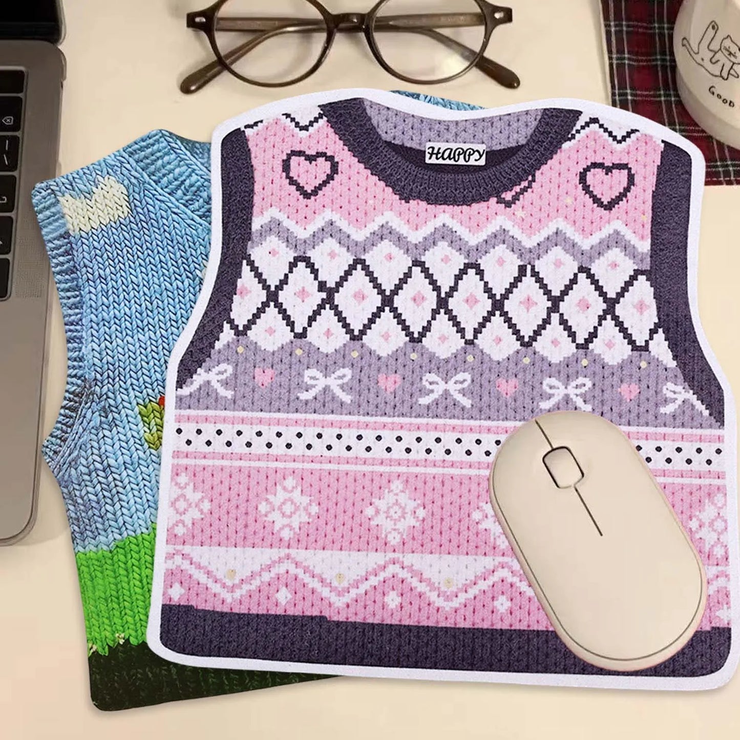 Kawaii Cartoon Sweater Mauspad