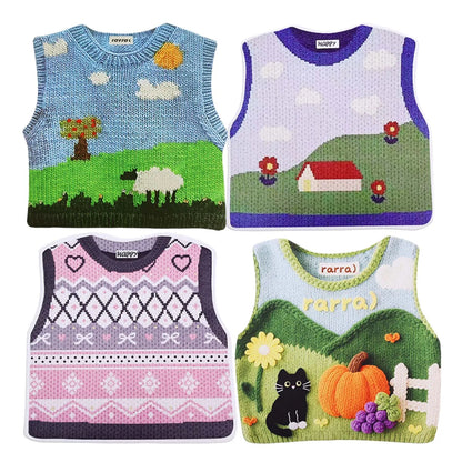 Kawaii Cartoon Sweater Mauspad