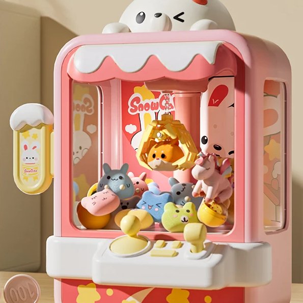 Mini Catch Doll Spiel Klauenmaschine mit Musik