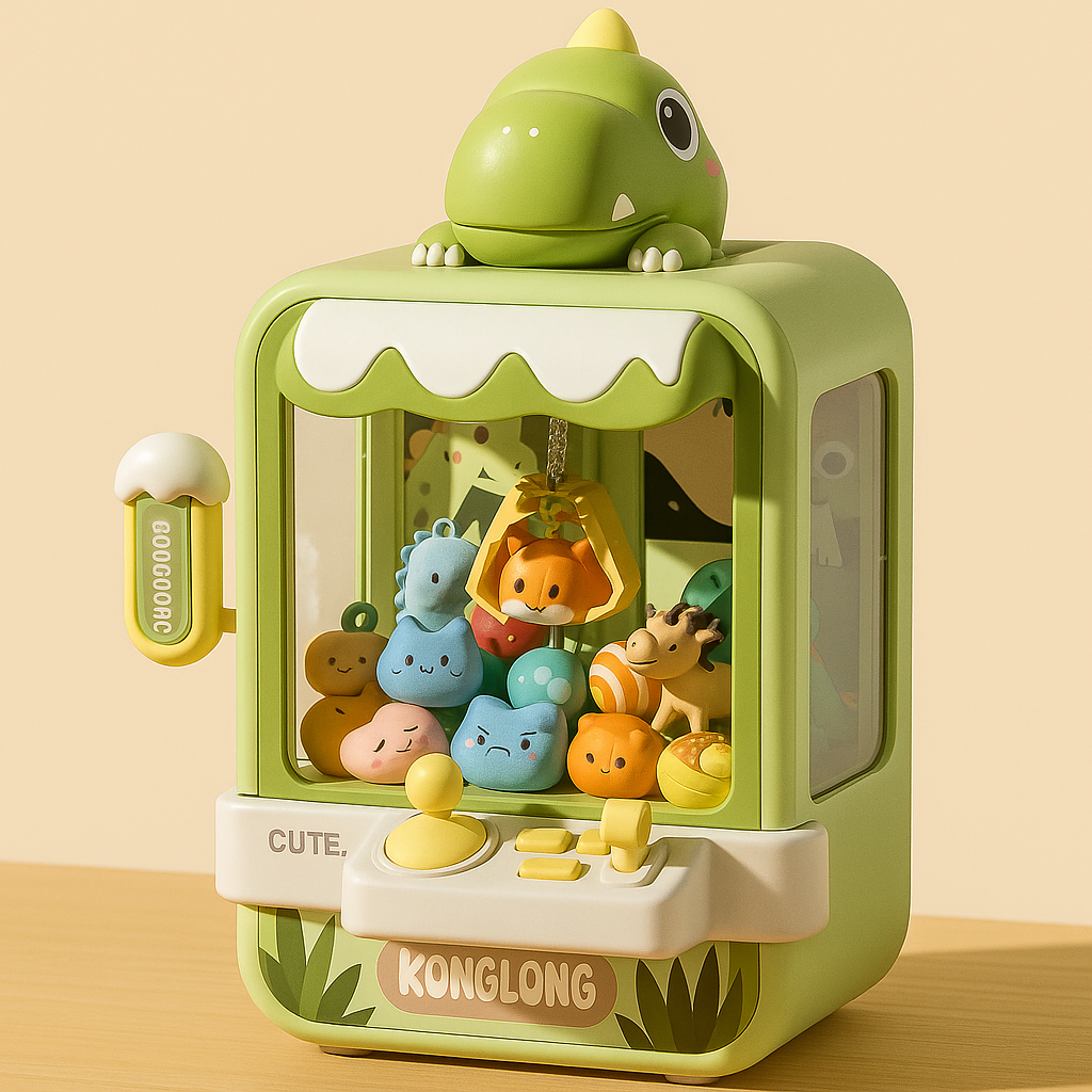 Mini Catch Doll Spiel Klauenmaschine mit Musik