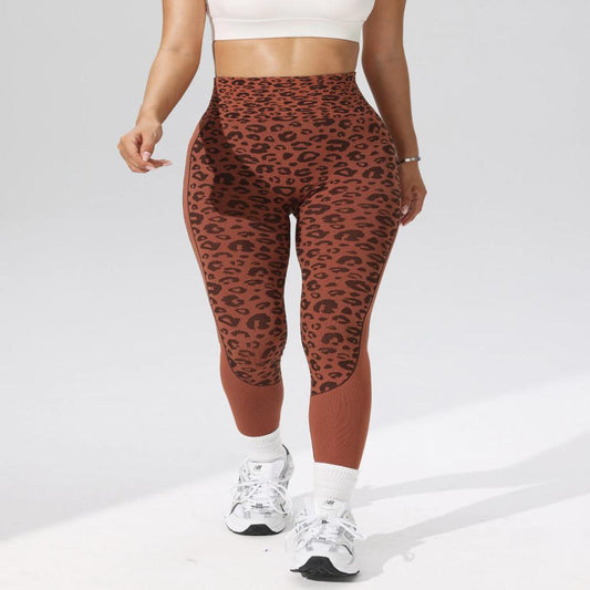 Skulptur Leoparden Sportbekleidung Damen Legging