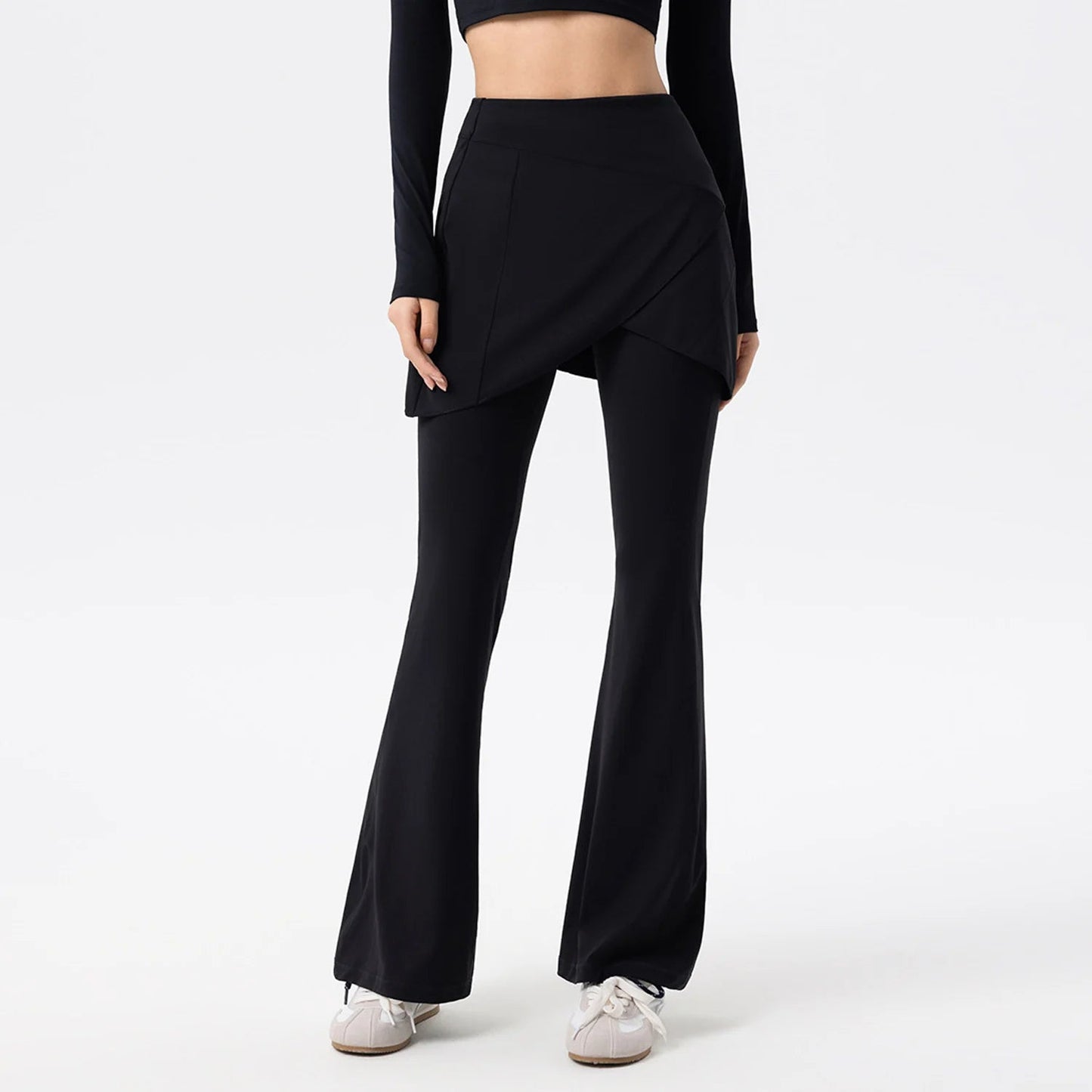 Yoga Fitness Leggings mit hoher Taille für Damen