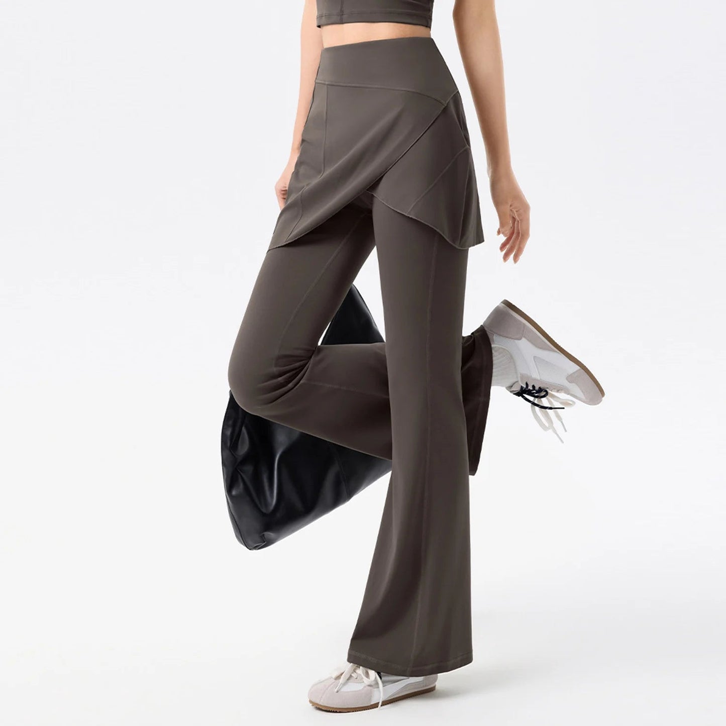 Yoga Fitness Leggings mit hoher Taille für Damen