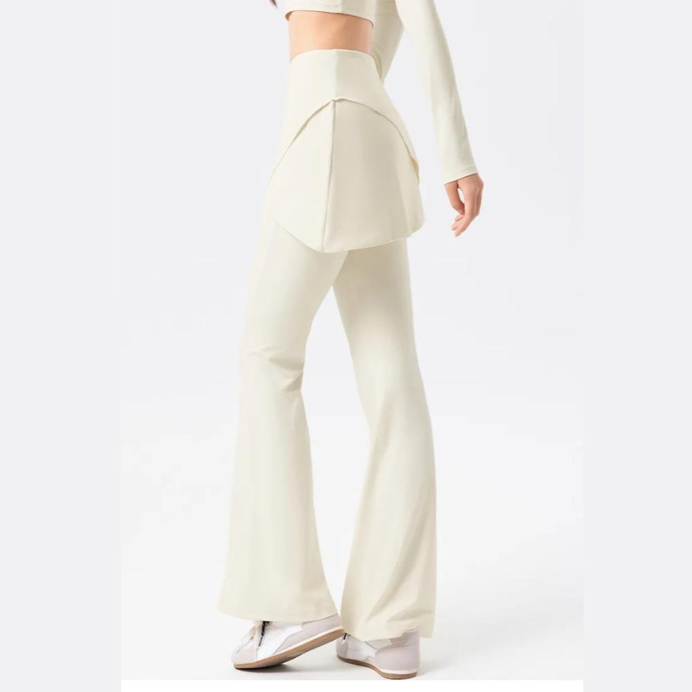 Yoga Fitness Leggings mit hoher Taille für Damen