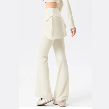 Yoga Fitness Leggings mit hoher Taille für Damen